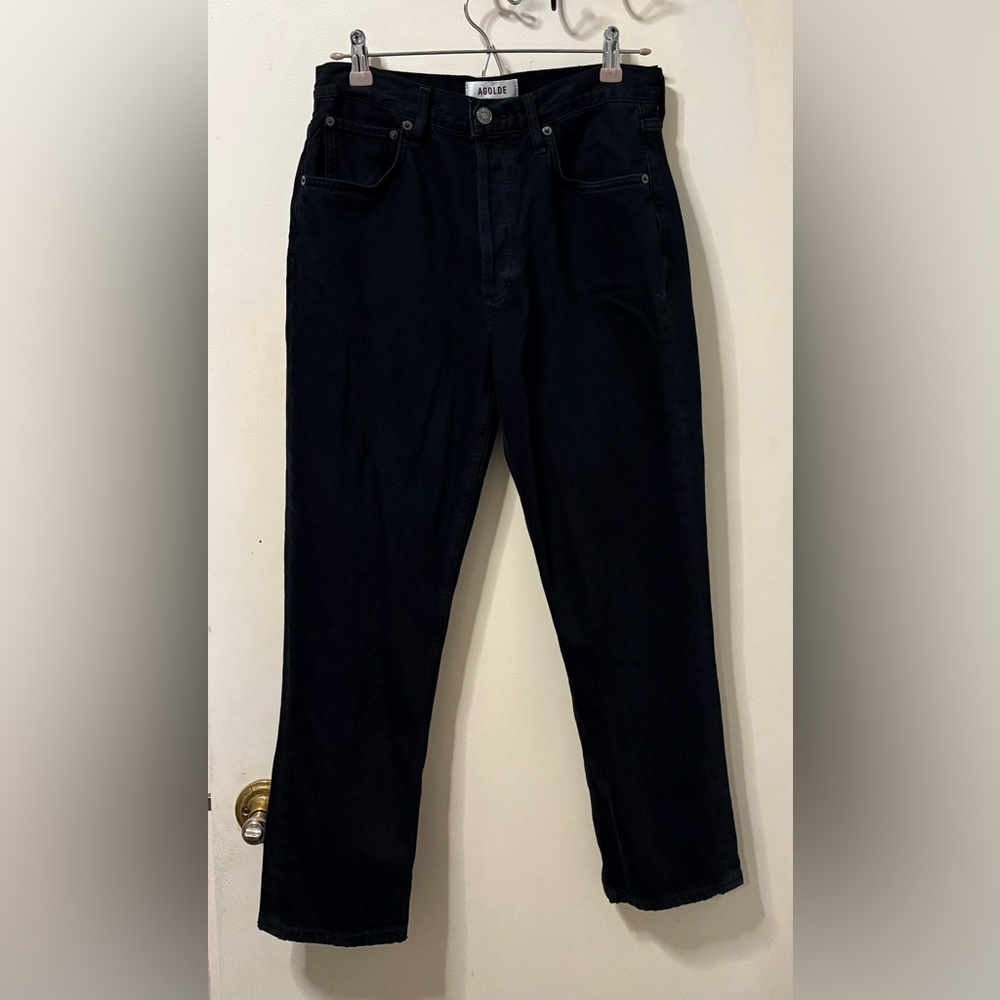 Black Agolde jeans